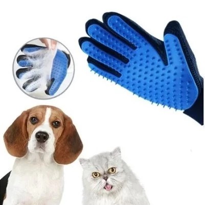 Luva Escova Pet Nano Magnética – Remove Pelos de Gatos e Cachorros com Facilidade