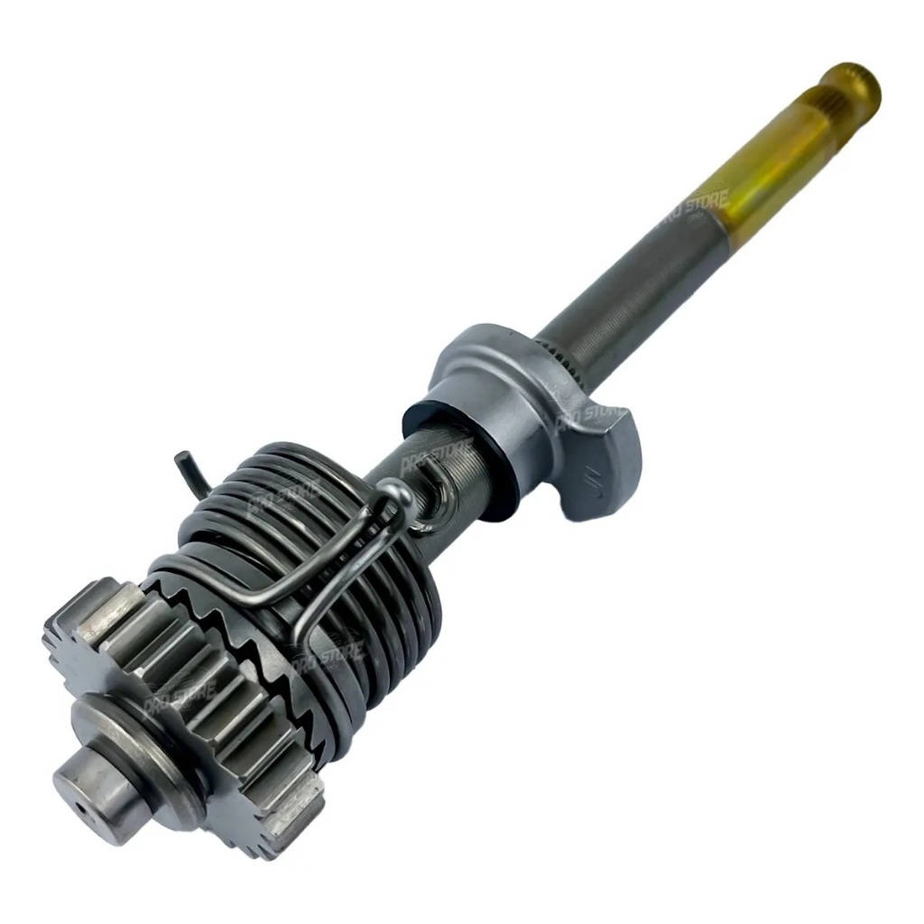Eixo Pedal De Partida Completo Honda Biz 100 98/05 - Pop 100 07/15 - Dream 100 Todos os anos.