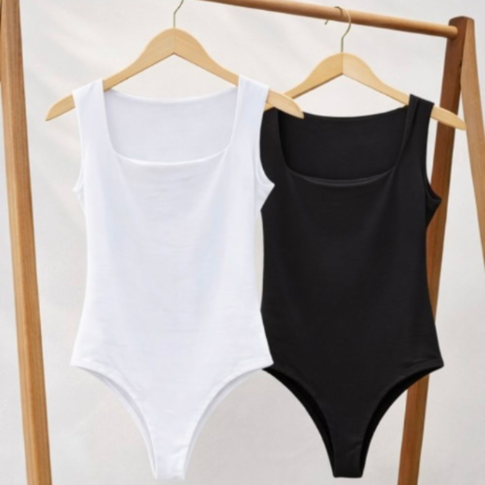KIT 02 BODY FEMININO SUPLEX BARATO MODERNO CASUAL LISOS FEMININA BLUSINHA ESTILO BLOGUEIRA CONFORTAVEL ELEGANTE ENCONTA