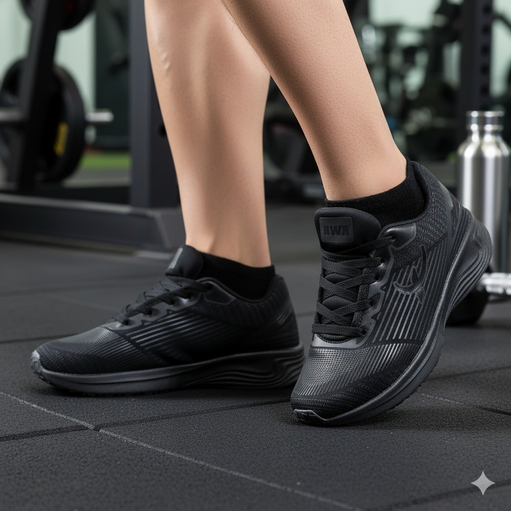 Tênis Academia RWX Feminino e Masculino Leve e Confortável para Caminhada e Treino