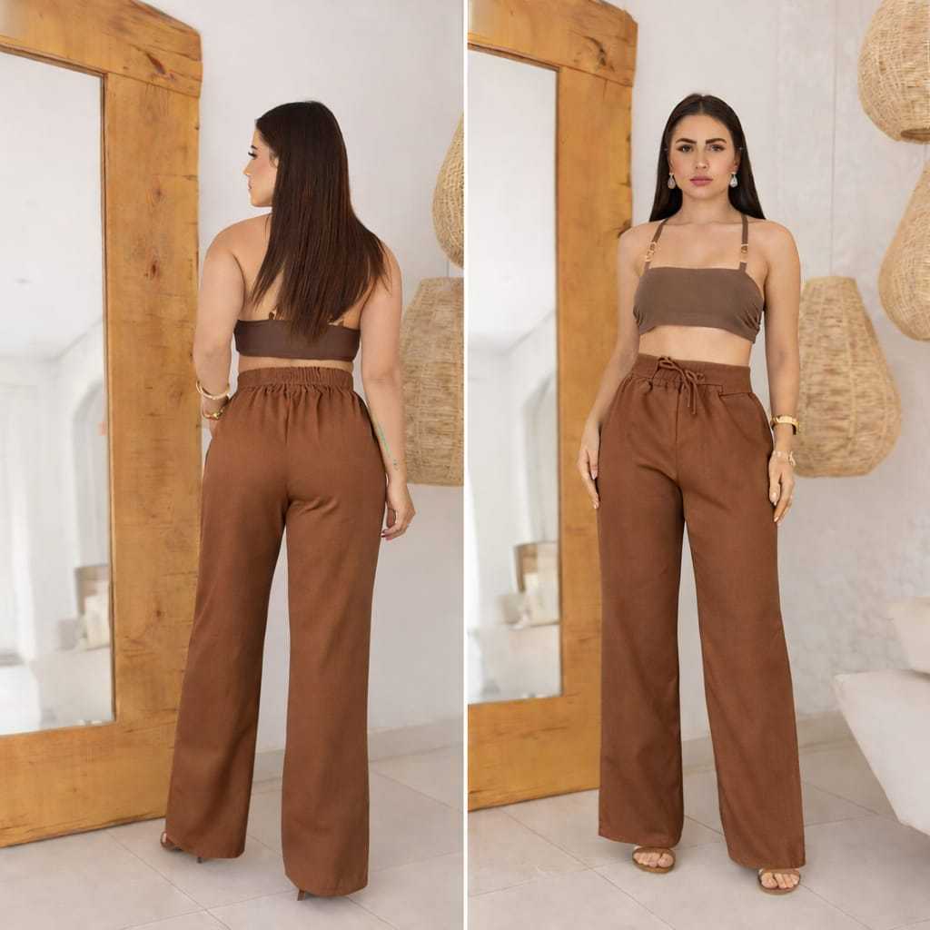 calça feminina pantalona moletom flanela do  P ao G1 confortável