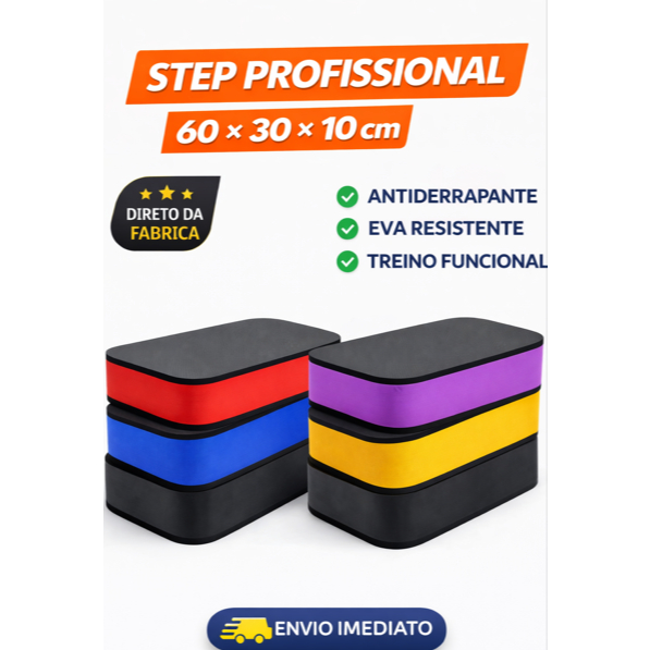 Imagem Step Eva 60x30x10 / Fabricante Terra Fitness São Bernardo