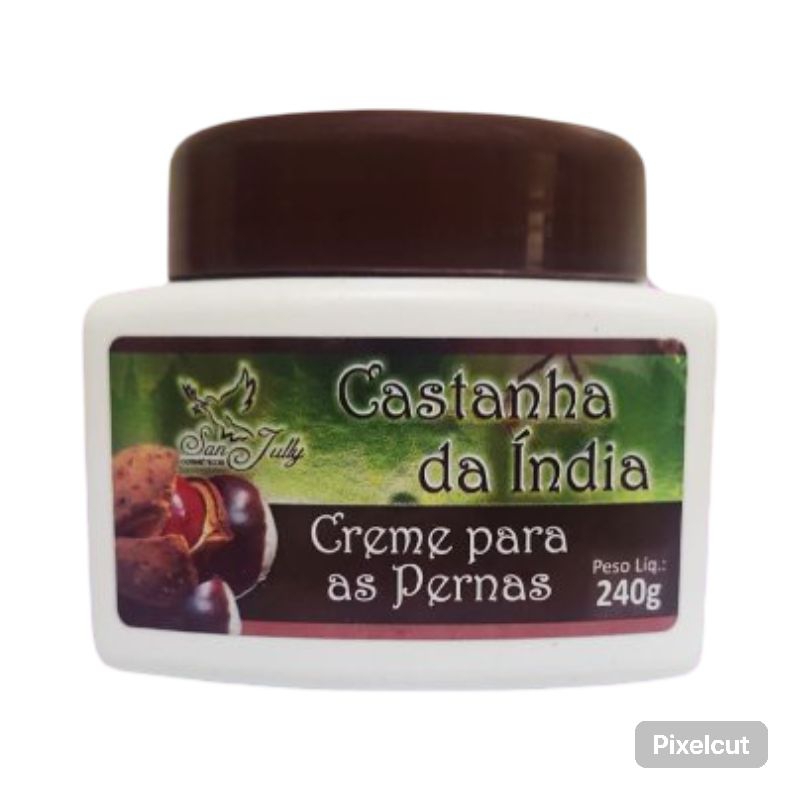 Creme massageador Castanha da Índia San Jully 240g