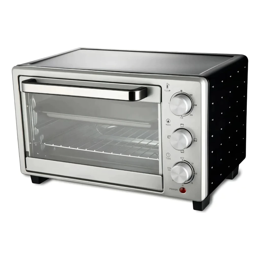 Forno Elétrico Inox Family Grill 23 Litros 3 Opções Aquecimento Botão Seletor Até 250°c Fryer 1400W - Hamilton Beach — imagem 1