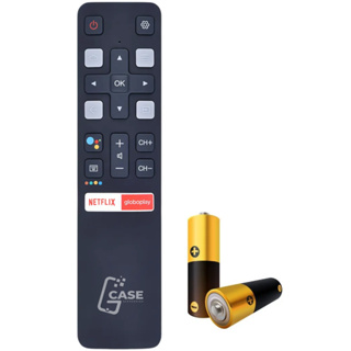 Controle Remoto TCL para TV Smart com Compatibilidade Universal, Botões Rápidos e Alcance Ampliado em Oferta na Shopee