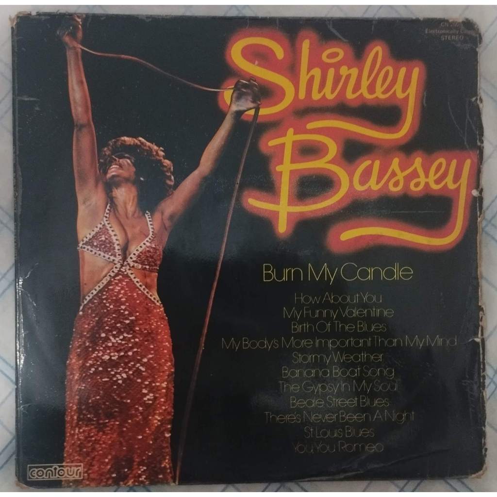 LP/VINIL Shirley Bassey – Burn My Candle (1976)