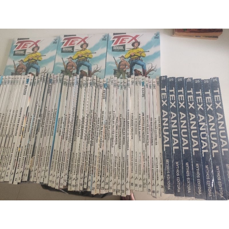 Tex Formato Italiano 01,636,637,638,639,640,641,667,668,669,670,671,672,673,674,675,676,677 e outros , Anual , BIS .