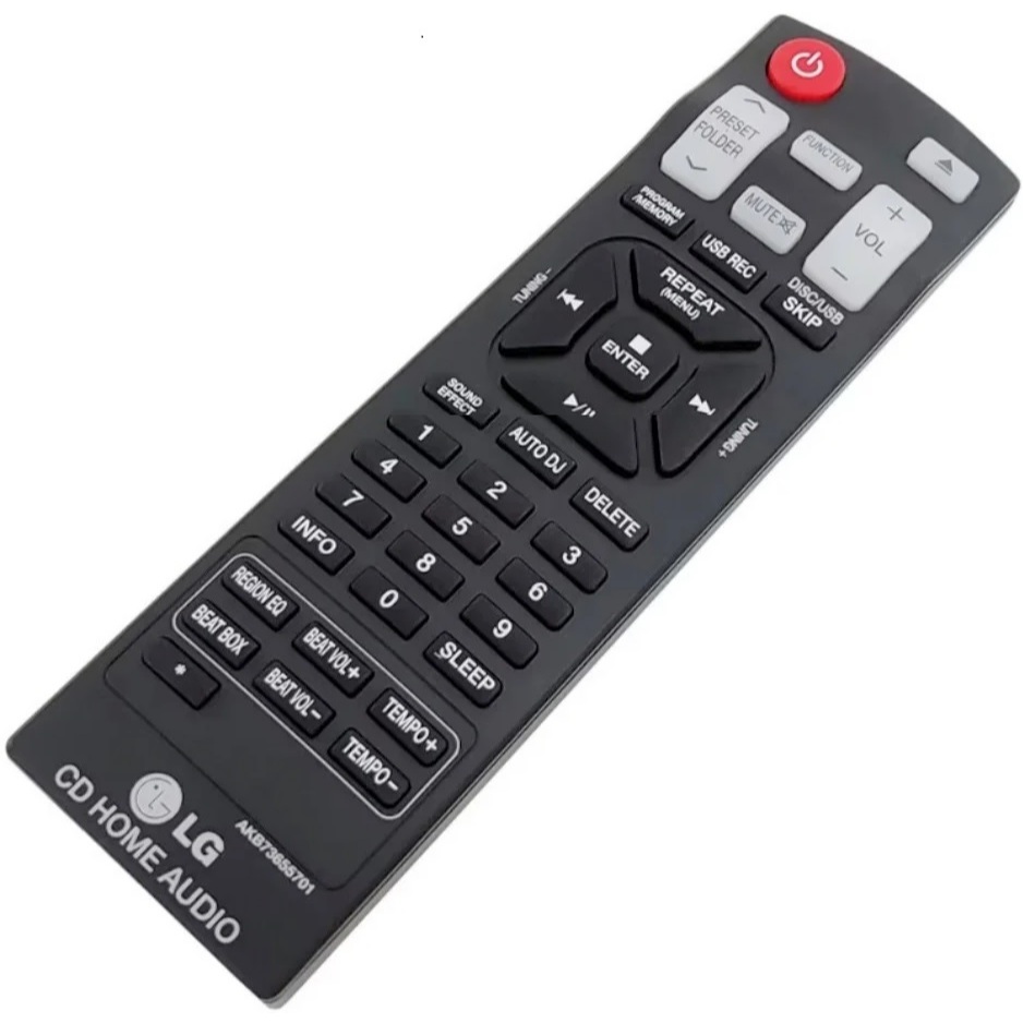 CONTROLE ORIGINAL SYSTEM LG CM8520 CM9520 KSM1506 MCD122 MCD212 MCD503 MCD504 MCD605 MCD606 MCS605F MCS704F TECLA TEMPO