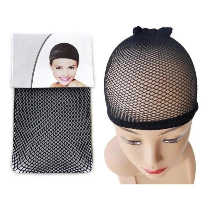 KIT 2 toca Cap para wig Touca fina para prender cabelos antes da peruca, full lace, front lance
