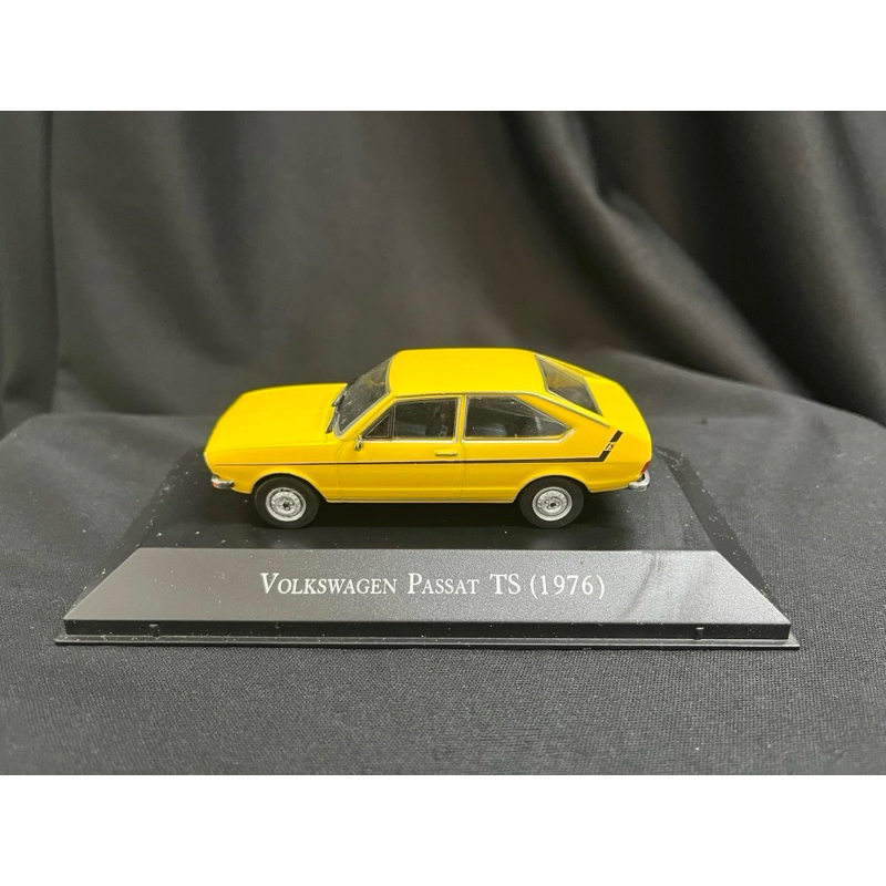 Miniatura Vw Passat Ts 1976 1:43 Ixo Amarelo
