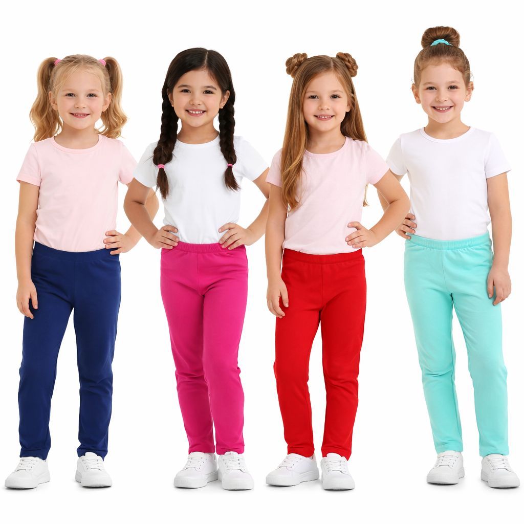 Kit 3 Legging Avulsa Menina Inverno 1 ao 14 anos