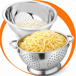Escorredor Inox: Super Oferta por R$ 18,90! 🍝