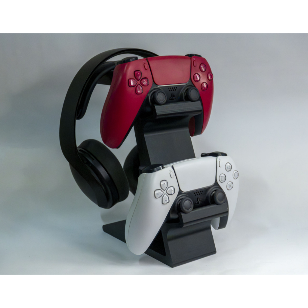 Porta Controle De Videogame Suporte Gamer Para Ps5 Ps4 Xbox CONTROLES E FONE DE OUVIDO DEIXE TUDO ORGANIZADO