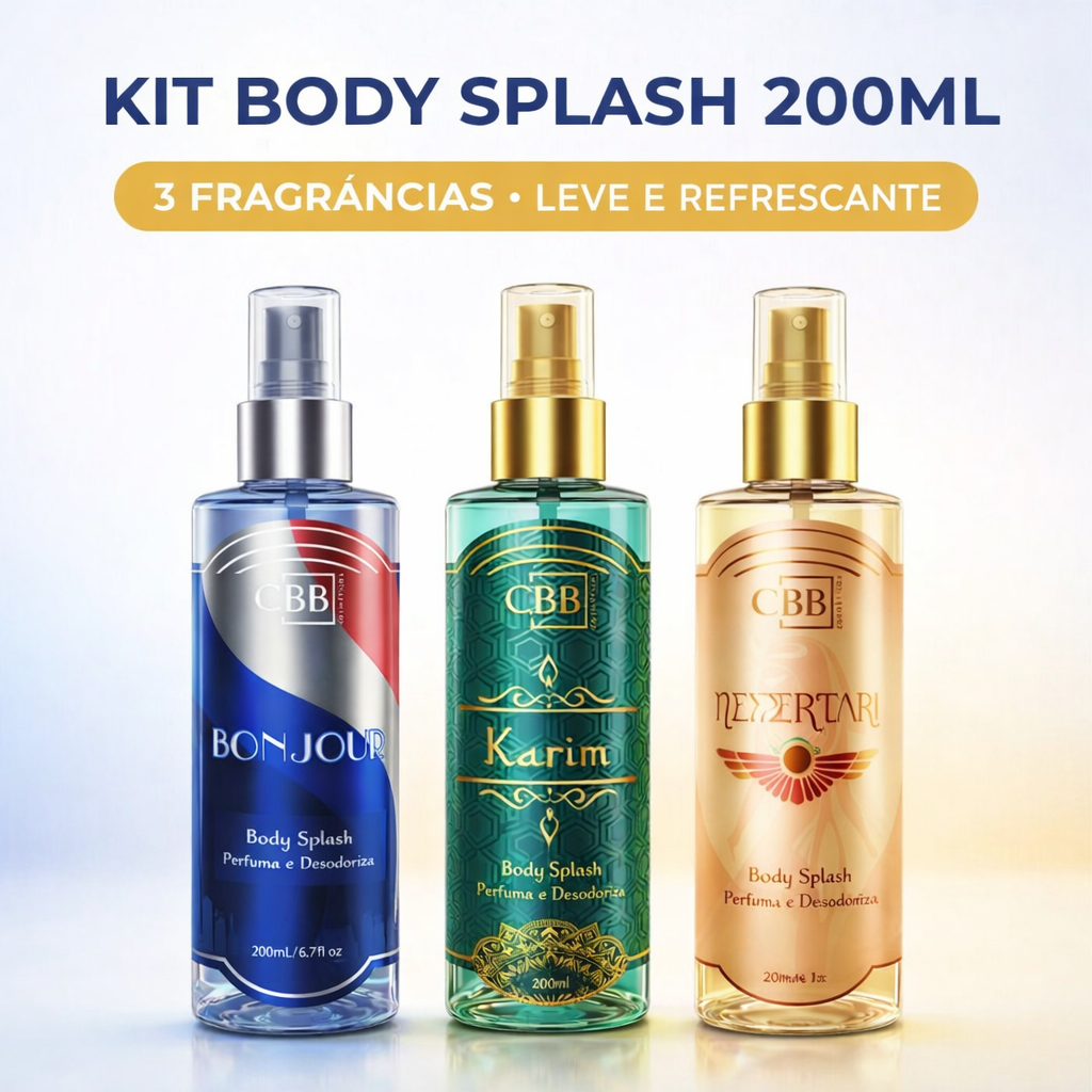 Body Splash 200ml Feminino Perfume Corporal Inspirado Em Perfume Importado