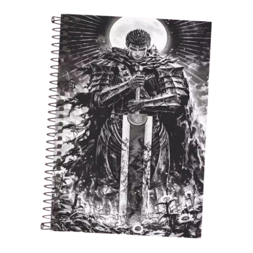 Caderno Escolar Anime Berserk |Geek, Otaku