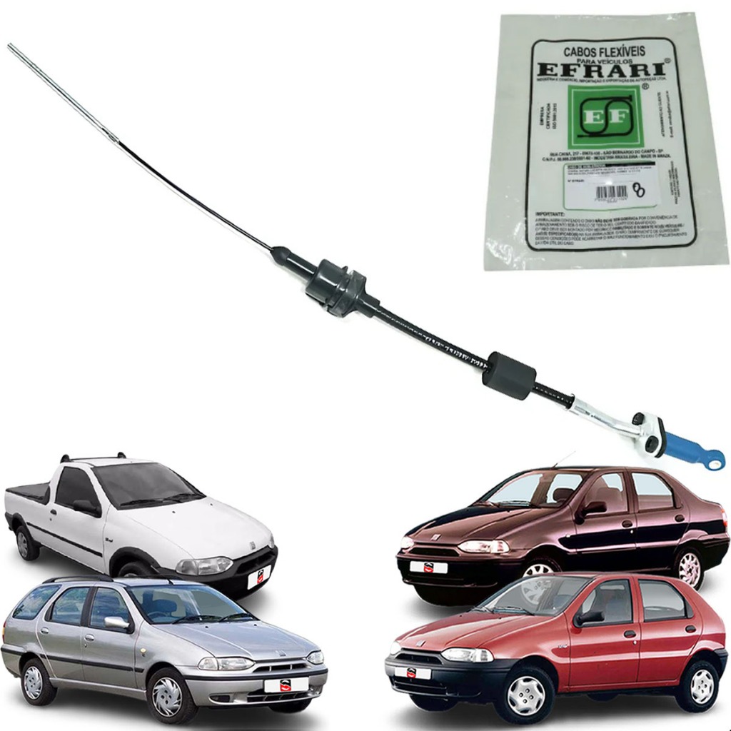 Cabo Embreagem Palio Weekend 1.5 8v Fiasa De 1996 A 2000