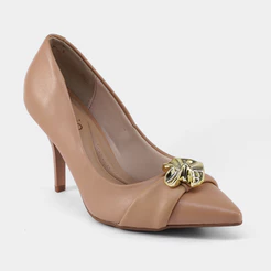 Scarpin Beira Rio Bico Fino Salto Alto Stiletto Sapato 41221494