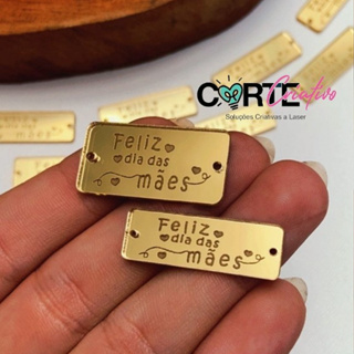 Kit com 30 unidades Etiqueta ESCRITA FELIZ DIA DAS MÃES em Oferta na Shopee
