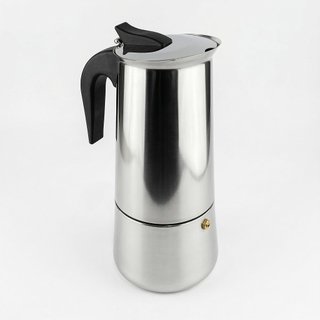 Cafeteira Italiana Inox 600ml Moka Espresso 12 Xícaras  Café Coado Família