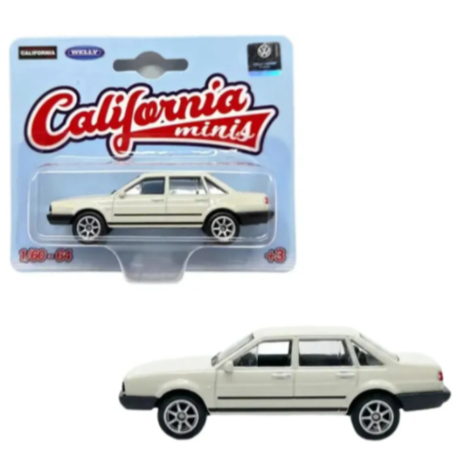 Carrinho Miniatura California Minis Santana Branco 1:64