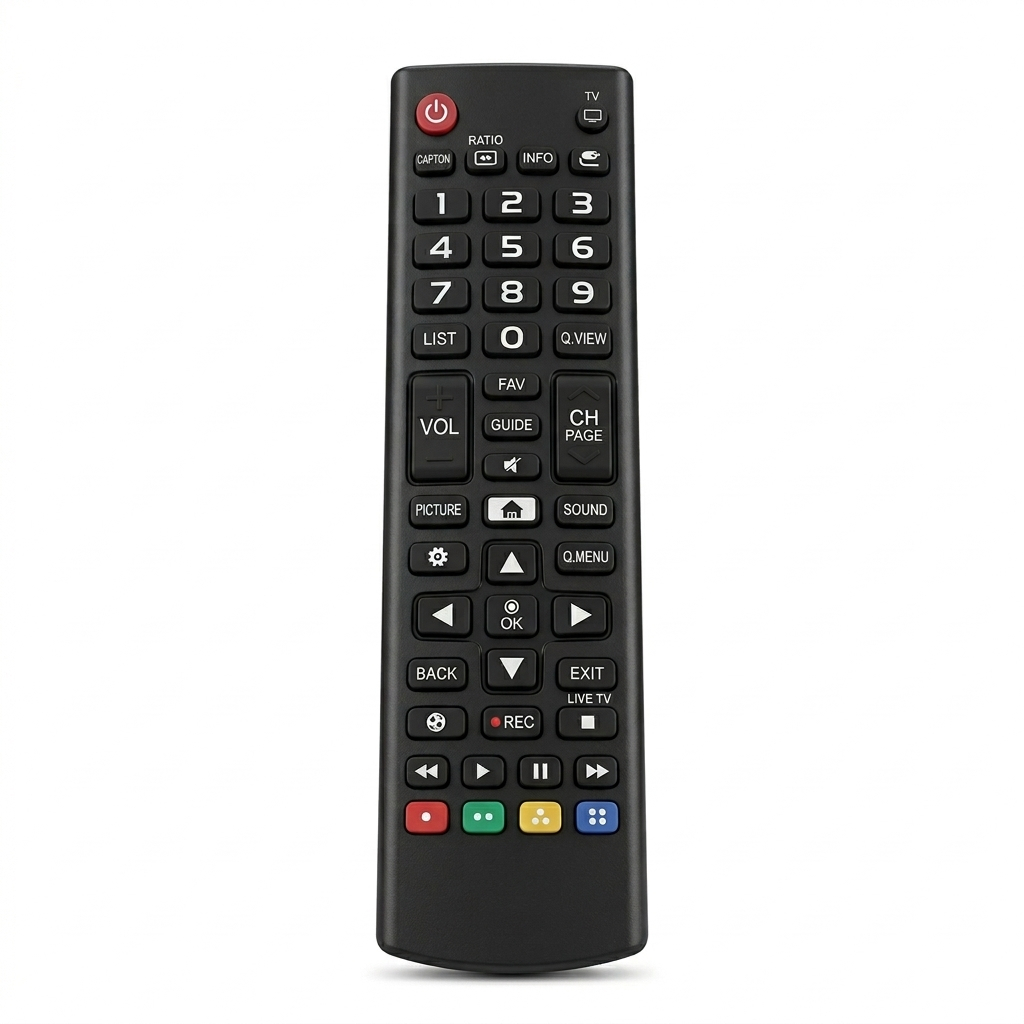 LELONG CONTROLE REMOTO PARA TVs LG SMART LED LCD 4K Teclas macias IR alcance 10 metros LE 7002