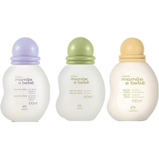 Mamãe e bebê Natura (colônias , sabonetes e hidratantes)