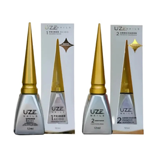 Kit Uze Nails Primer Ácido + Adesivador 12ml em Oferta na Shopee