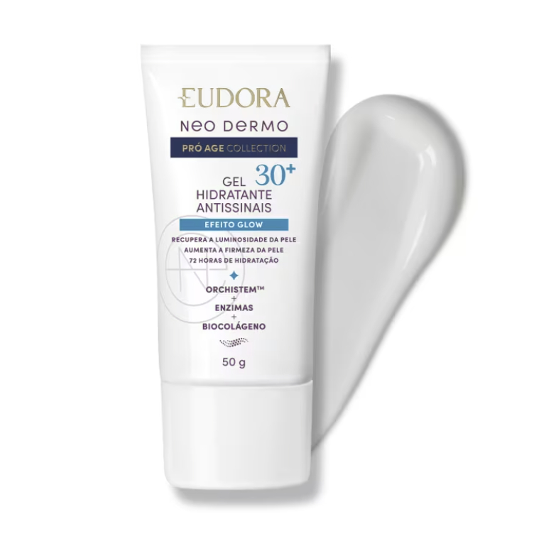 Gel Hidratante Facial Antissinais 30+ Neo Dermo Pró Age Collection 50g Eudora