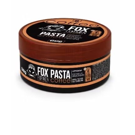 Kit 20 Pomadas Modeladoras Fox For Men 80g Coffee Premium Orange Teia Original