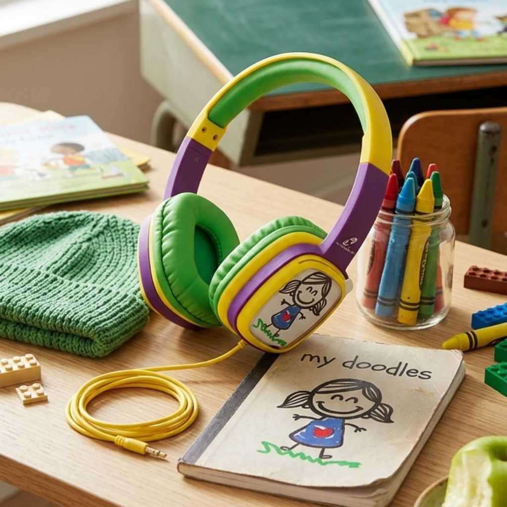 Fone Ouvido Infantil Kids Headphone Giz De Cera Cards X-cell