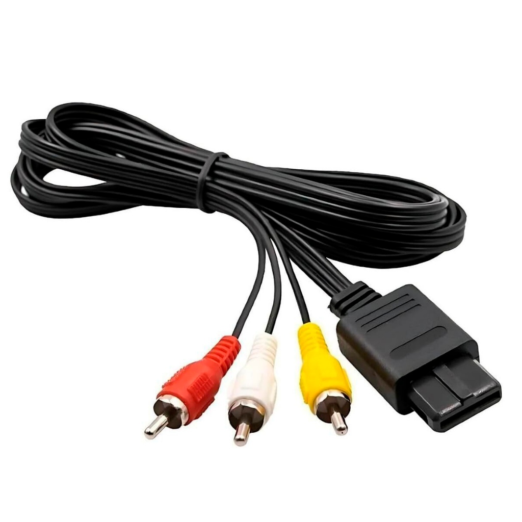 Cabo Av Audio e Video Para Super Nintendo Game