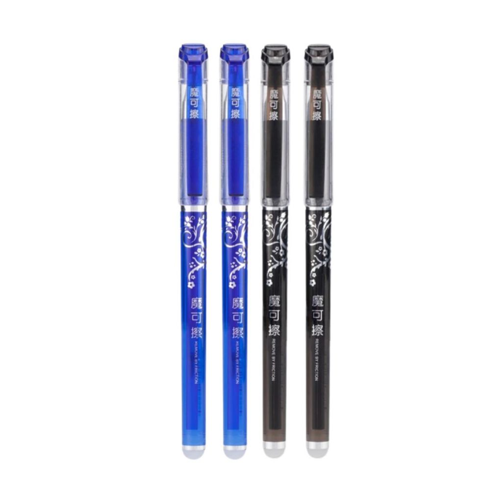 Caneta Apagável De Tinta Azul ou preta Caneta De Gel Apagável com Calor Patchwork Unidade ou Kits