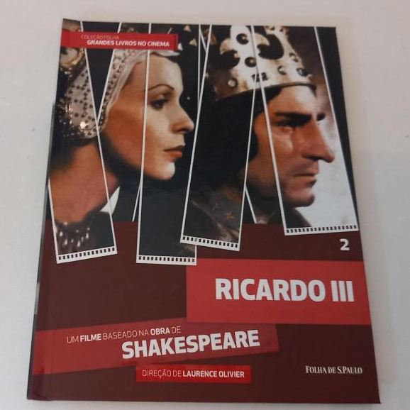 Dvd Ricardo Iii - Laurence Olivier - Coleção Folha Vol. 2