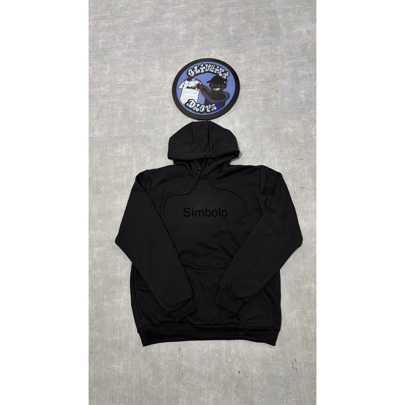 moletom básico ícone em Oferta na Shopee