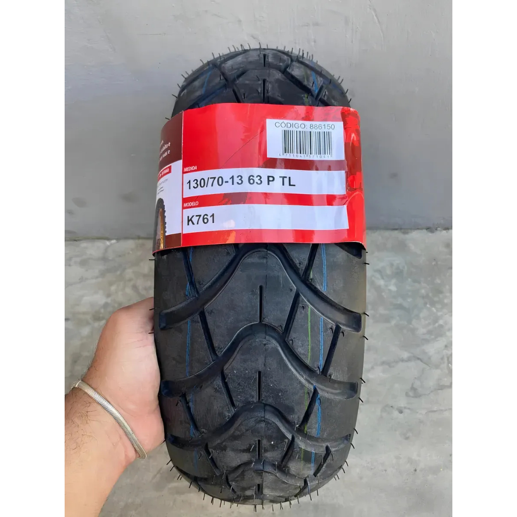 Pneu Scooter Kenda 130/70-13 K761 On Off Road Nmax 160 ADV Traseiro