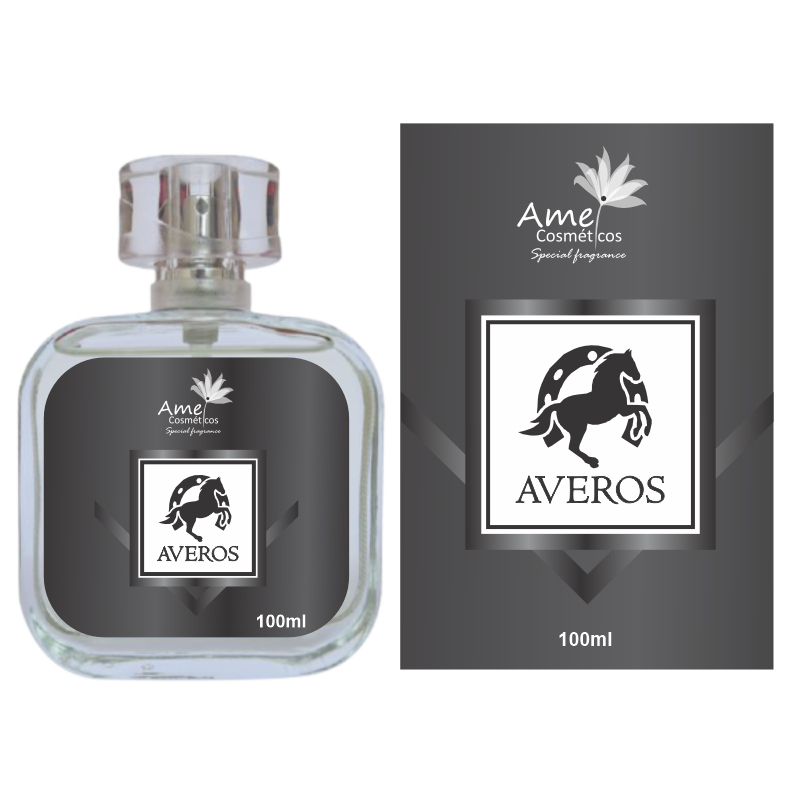 Perfume Averos Masculino Amei Cosmeticos Alta Fixação 33% de Essência Importada
