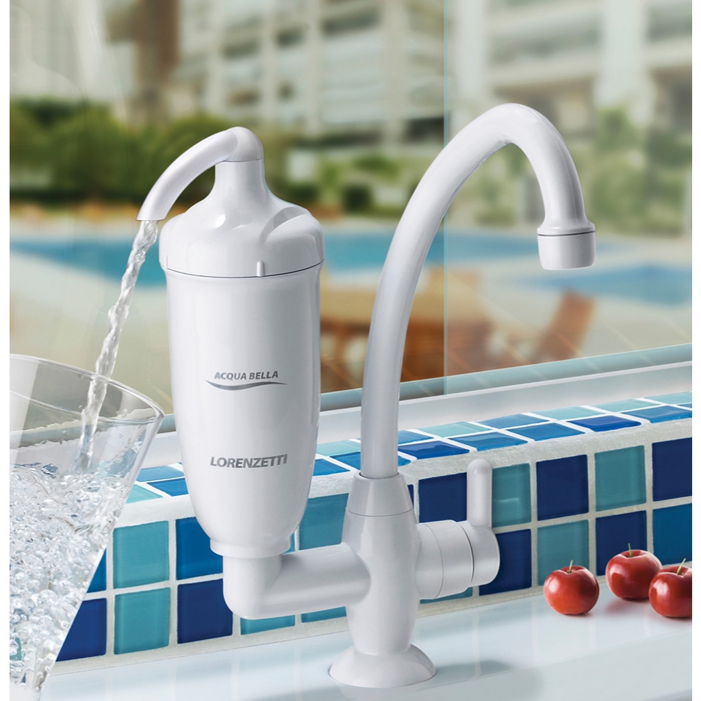 Torneira Com Filtro Purificador Lorenzetti Acqua Bella de Mesa