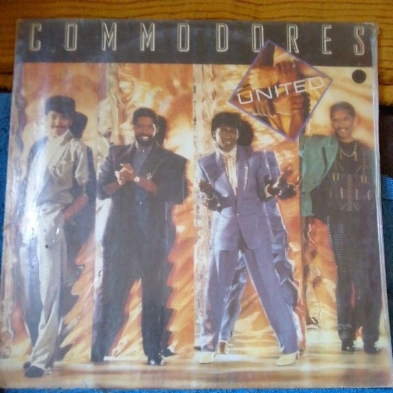 lp vinil - commodores united 1987