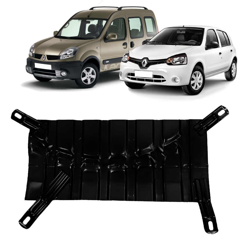 Protetor de Carter Peito Aço Clio Kangoo 1.0 1.6 2000 A 2013