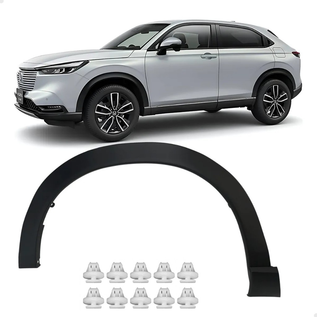 Friso Alargador Paralama Dianteiro Honda Hrv 2023 2024 2025 Lado Esquerdo Motorista 74157-319-H01