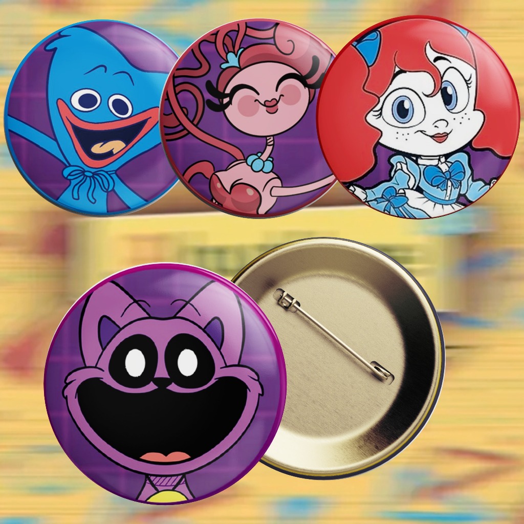 Bottons Poppy Playtime em Oferta na Shopee