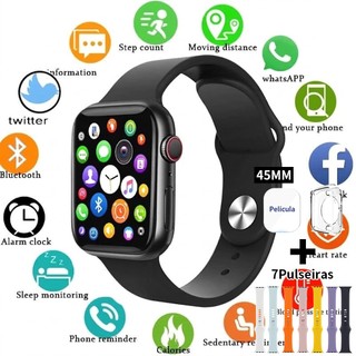 Smartwatch S20 Pro Max 2026 IWO13 Serie 9 Relógio Inteligente 1.83 polegadas Bluetooth Ca…