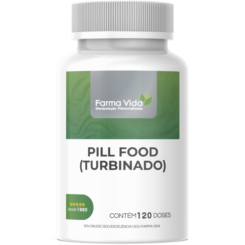 Pill Food Turbinado 120 Doses
