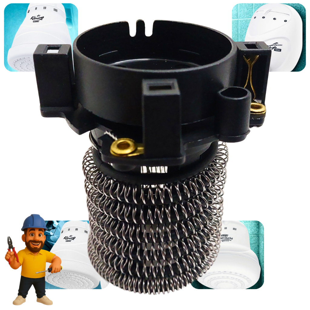 Resistência Ducha Banho Nosso Quattro / Ducha Kibanho 4T / Ducha Kibanho Jato Forte 6800w 220v - PMR
