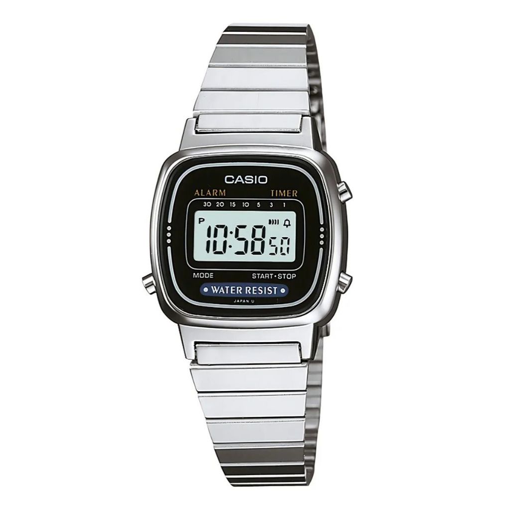 Relógio Casio Vintage Feminino Mini Retrô Crono Alarme