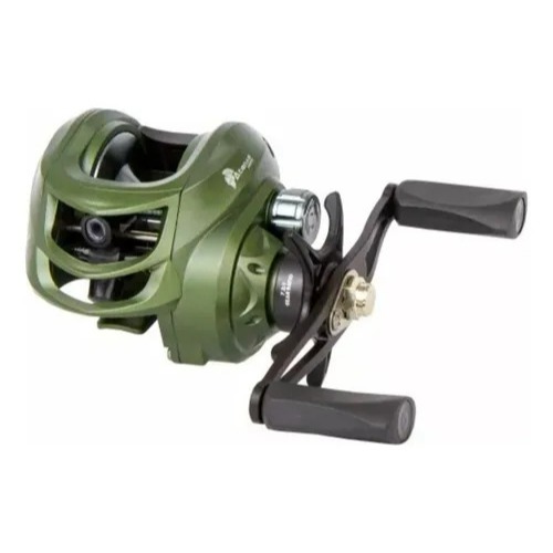 Carretilha Sumax ATN-7000R Verde-musgo Direito Freio Magnético Atenas NO BOLhA