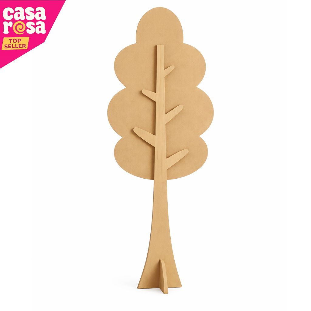 Painel De Festa Arvore Tema Safari Fazendinha Bosque Encantado Em Mdf Cru