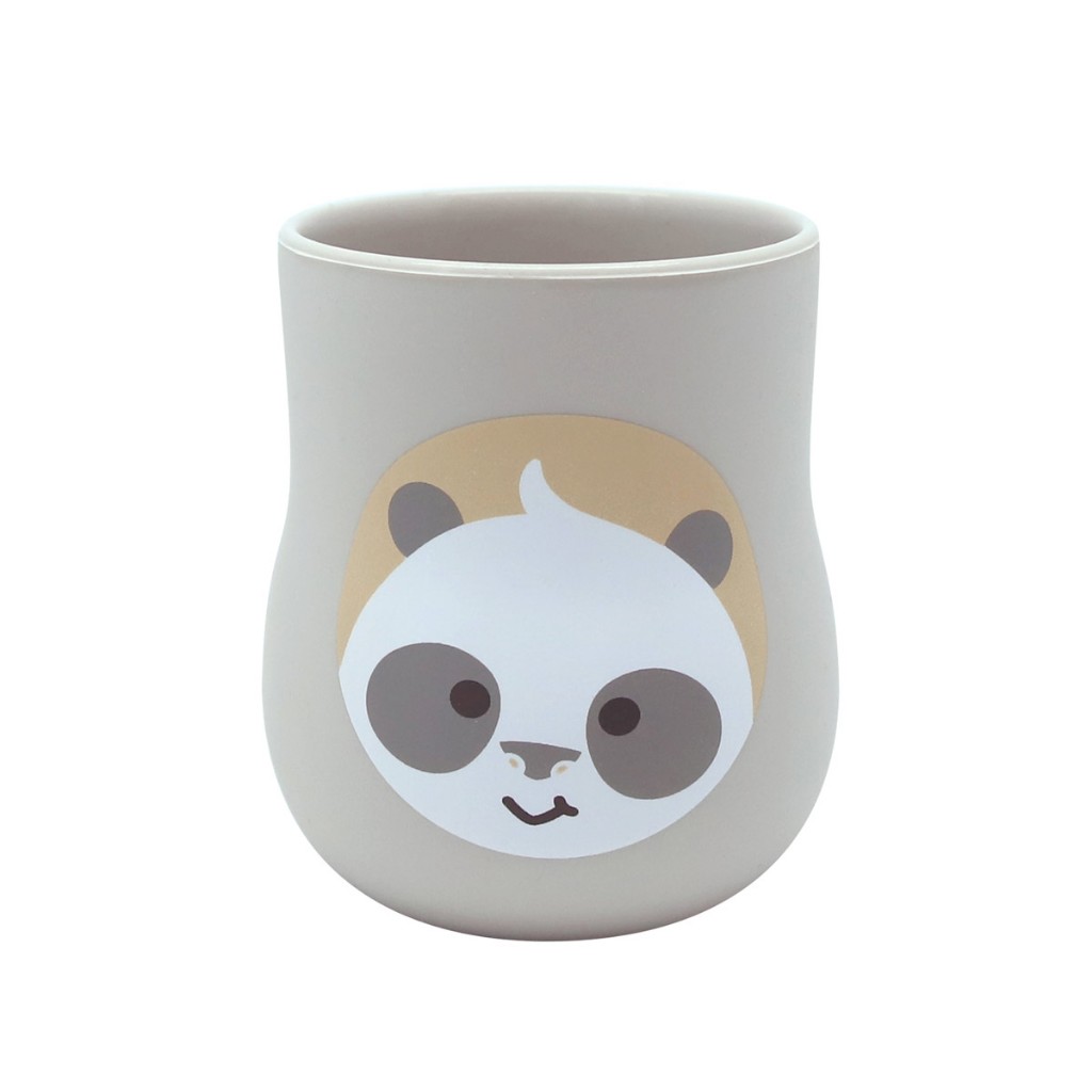 Copo Anatômico em Silicone 120ml Panda Pebble Marcus & Marcus