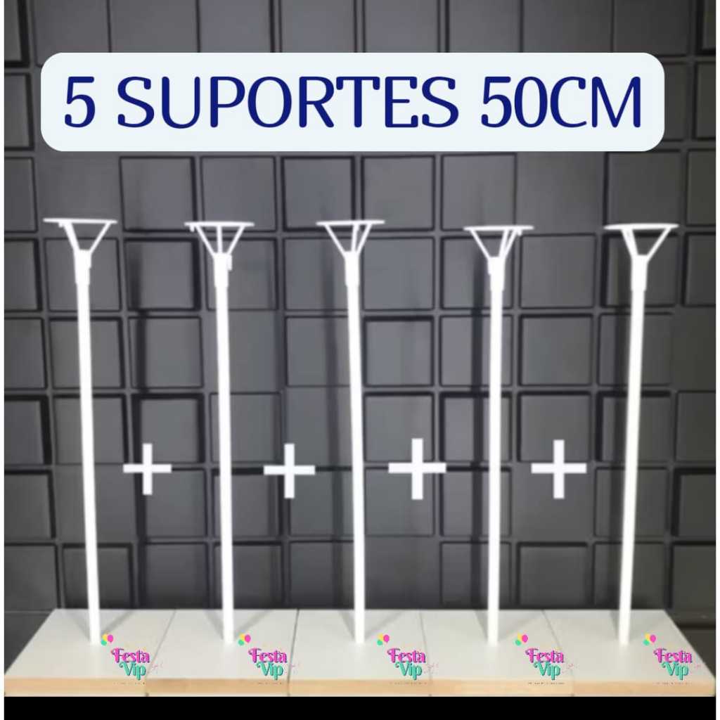Suporte com base Mdf 10 x10, balão, com vareta, metalizado, bubble, bobo, bexiga, unidades, festa