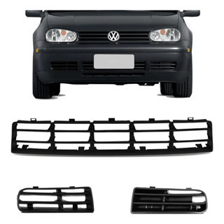 Kit Grades Para choque Golf 2000 ATÉ 2007 em Oferta na Shopee